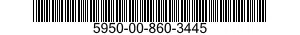 5950-00-860-3445 TRANSFORMER,PULSE 5950008603445 008603445