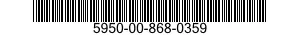 5950-00-868-0359  5950008680359 008680359