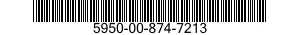 5950-00-874-7213  5950008747213 008747213