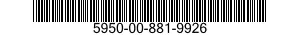 5950-00-881-9926 TRANSFORMER,RADIO FREQUENCY 5950008819926 008819926