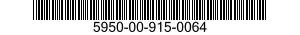 5950-00-915-0064 COIL,RADIO FREQUENCY 5950009150064 009150064