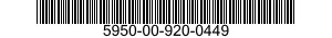 5950-00-920-0449  5950009200449 009200449