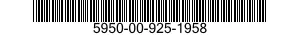 5950-00-925-1958  5950009251958 009251958