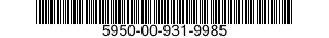 5950-00-931-9985  5950009319985 009319985