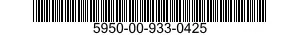 5950-00-933-0425 TRANSFORMER,AUDIO FREQUENCY 5950009330425 009330425