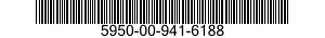 5950-00-941-6188 TRANSFORMER,AUDIO FREQUENCY 5950009416188 009416188