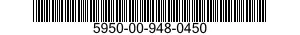 5950-00-948-0450 TRANSFORMER,RADIO FREQUENCY 5950009480450 009480450