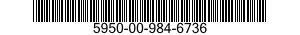 5950-00-984-6736  5950009846736 009846736