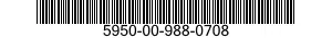 5950-00-988-0708  5950009880708 009880708
