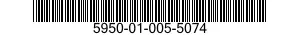 5950-01-005-5074 COIL,RADIO FREQUENCY 5950010055074 010055074