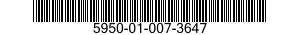 5950-01-007-3647 TRANSFORMER,AUDIO FREQUENCY 5950010073647 010073647