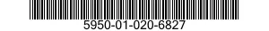 5950-01-020-6827  5950010206827 010206827