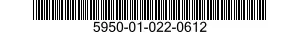 5950-01-022-0612 COIL,ELECTRICAL 5950010220612 010220612