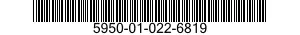 5950-01-022-6819  5950010226819 010226819