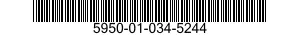 5950-01-034-5244  5950010345244 010345244