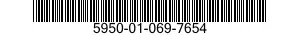 5950-01-069-7654 TRANSFORMER,AUDIO FREQUENCY 5950010697654 010697654
