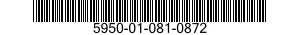 5950-01-081-0872 TRANSFORMER,POWER AUTOTRANSFORMER 5950010810872 010810872