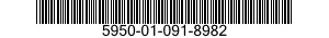 5950-01-091-8982 COIL,RADIO FREQUENCY 5950010918982 010918982