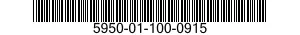 5950-01-100-0915 COIL ASSEMBLY,ELECTRICAL 5950011000915 011000915