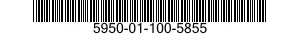 5950-01-100-5855 COIL,RADIO FREQUENCY 5950011005855 011005855