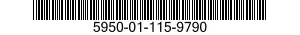 5950-01-115-9790 TRANSFORMER,POWER 5950011159790 011159790