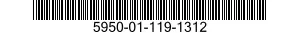 5950-01-119-1312 TRANSFORMER,RADIO FREQUENCY 5950011191312 011191312