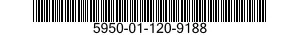 5950-01-120-9188 TRANSFORMER,AUDIO FREQUENCY 5950011209188 011209188