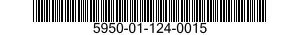5950-01-124-0015 TRANSFORMER,AUDIO FREQUENCY 5950011240015 011240015