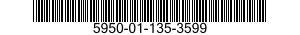 5950-01-135-3599 TRANSFORMER,RADIO FREQUENCY 5950011353599 011353599