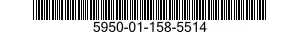 5950-01-158-5514 TRANSFORMER,RADIO FREQUENCY 5950011585514 011585514