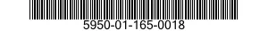 5950-01-165-0018  5950011650018 011650018