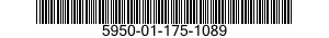 5950-01-175-1089 TRANSFORMER,POWER 5950011751089 011751089