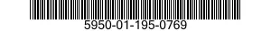 5950-01-195-0769 TRANSFORMER,AUDIO FREQUENCY 5950011950769 011950769