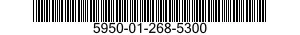 5950-01-268-5300 SHIELDING BEAD,ELECTRONIC 5950012685300 012685300