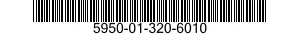 5950-01-320-6010 COIL,ELECTRICAL 5950013206010 013206010