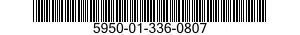 5950-01-336-0807  5950013360807 013360807