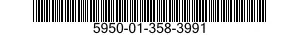5950-01-358-3991 COIL,RADIO FREQUENCY 5950013583991 013583991