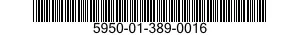 5950-01-389-0016 TRANSFORMER,PULSE 5950013890016 013890016