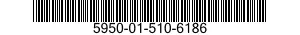 5950-01-510-6186 COIL,ELECTRICAL 5950015106186 015106186