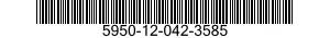 5950-12-042-3585  5950120423585 120423585