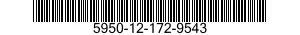 5950-12-172-9543 COIL,RADIO FREQUENCY 5950121729543 121729543
