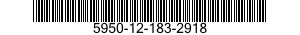 5950-12-183-2918 TRANSFORMER,POWER 5950121832918 121832918