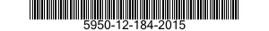5950-12-184-2015 TRANSFORMER,POWER 5950121842015 121842015