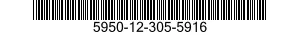 5950-12-305-5916 COIL,RADIO FREQUENCY 5950123055916 123055916