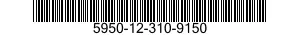 5950-12-310-9150 COIL,ELECTRICAL 5950123109150 123109150