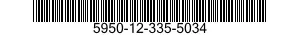 5950-12-335-5034 TRANSFORMER,POWER 5950123355034 123355034