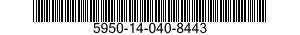 5950-14-040-8443  5950140408443 140408443