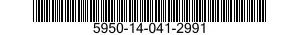 5950-14-041-2991 COIL,RADIO FREQUENCY 5950140412991 140412991