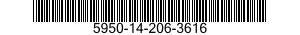 5950-14-206-3616 COIL,TELEPHONE 5950142063616 142063616