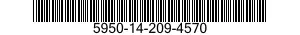 5950-14-209-4570 COIL,RADIO FREQUENCY 5950142094570 142094570